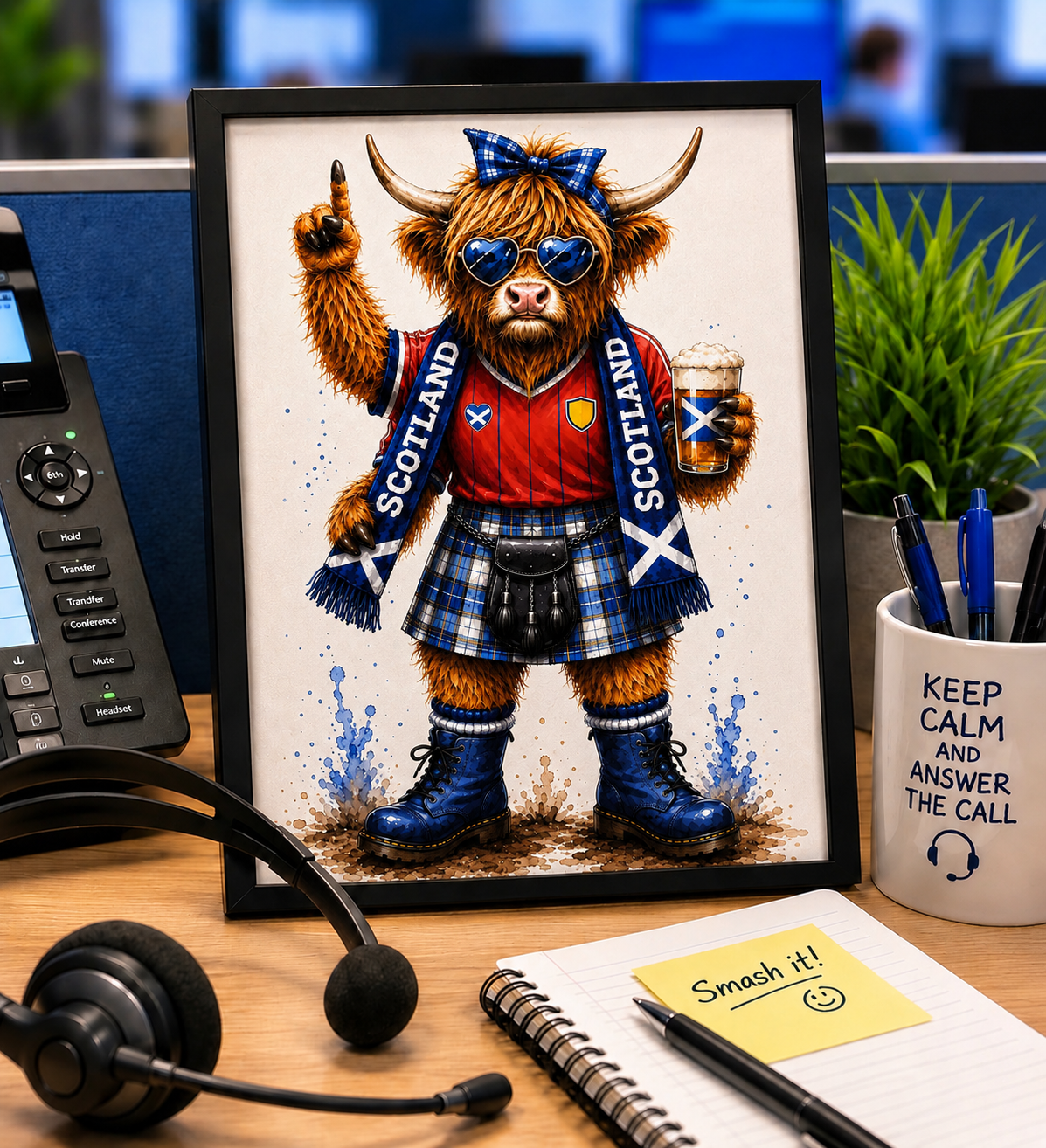 No Scotland No Party- The Red Coo