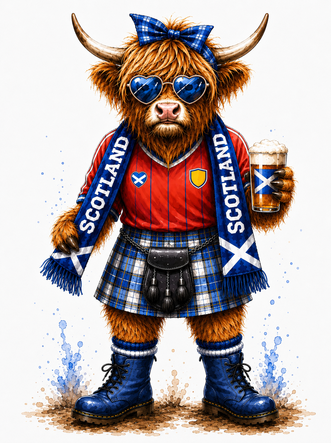No Scotland No Party- The Red Coo