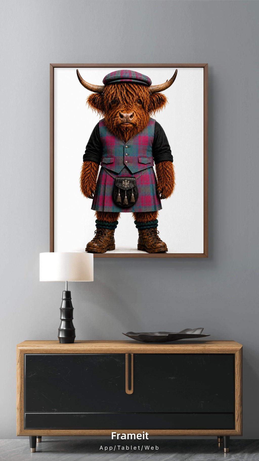 Hamish - Classic Red - Lindsay Ancient  Tartan