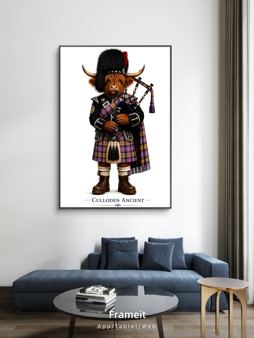 Hamish - Classic Red - Culloden  Ancient  Tartan