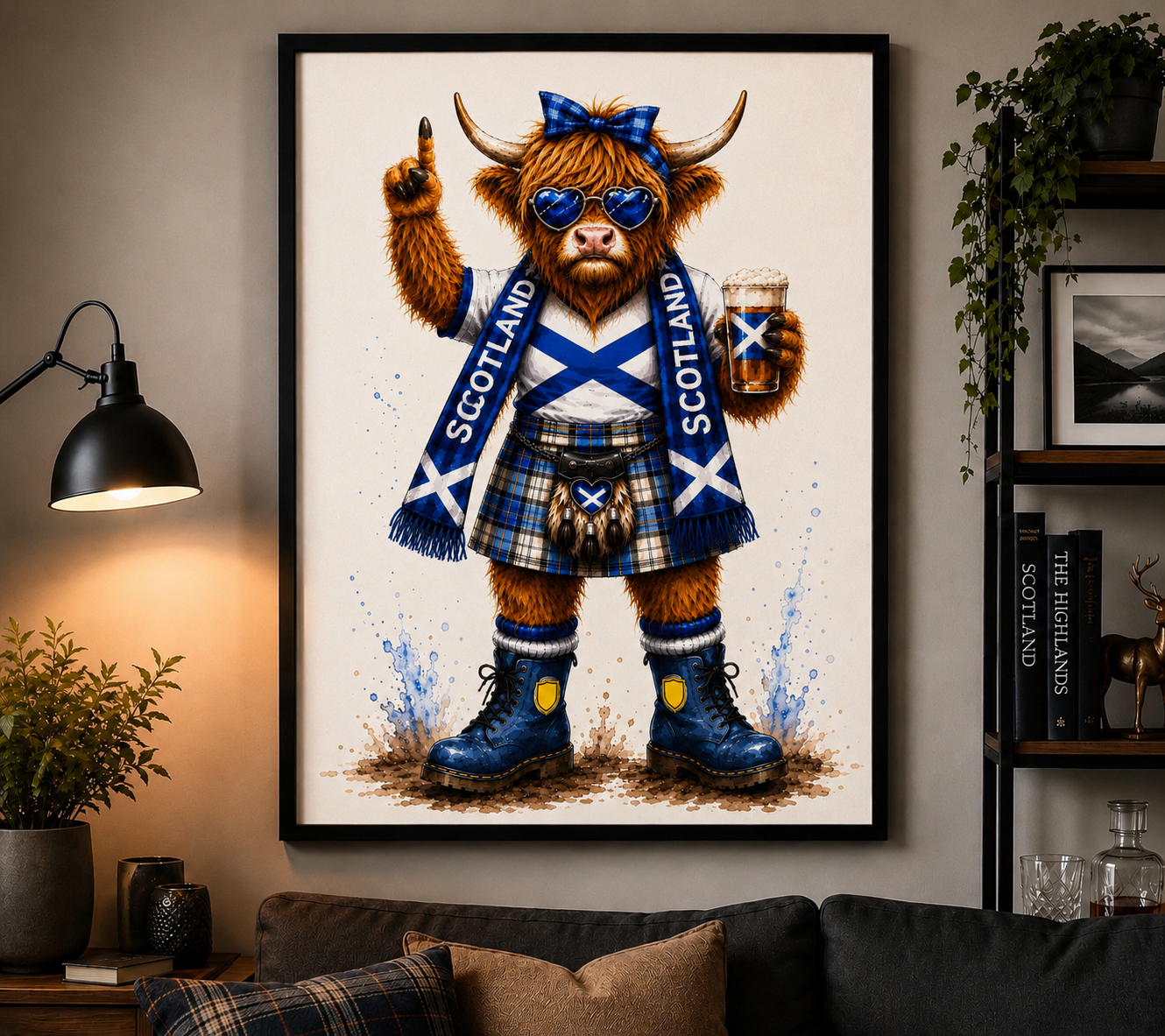 No Scotland No Party – The Tartan Coo