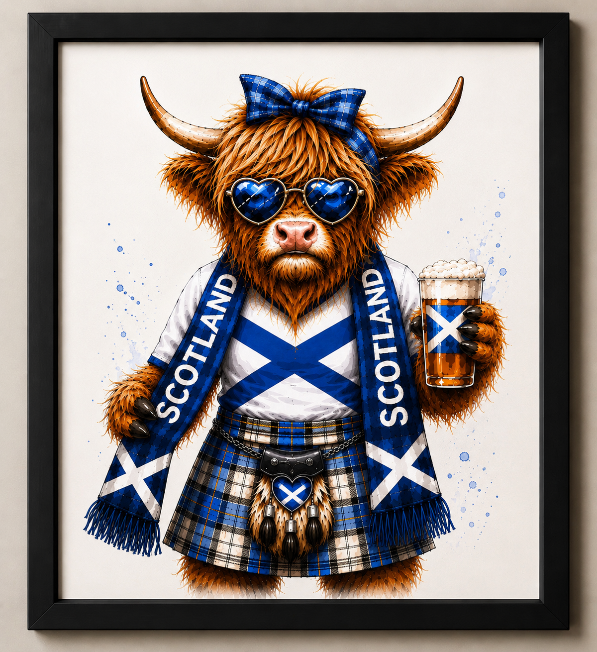 No Scotland No Party – The Tartan Coo